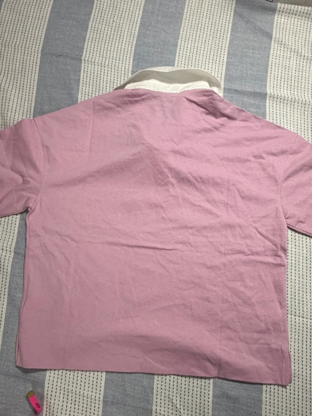 Everlane The Retro Jersey Polo- Mauve/Bone - Picture 11 of 11